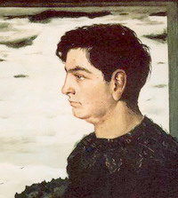 Автор портрета Ж. де Кирико (фрагемент)